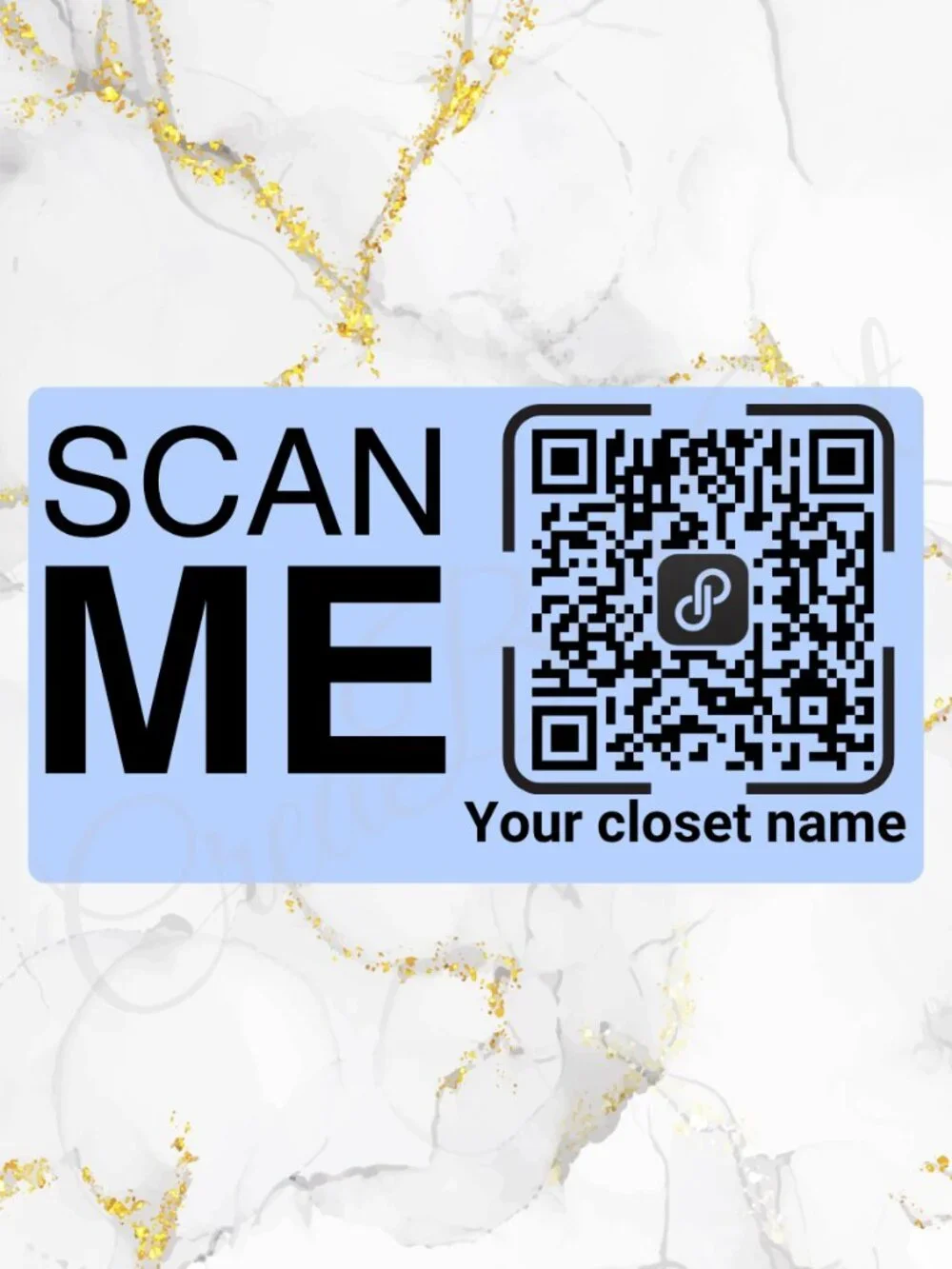 100 Thank you Stickers for Packaging Customizable QR | Small Business Labels